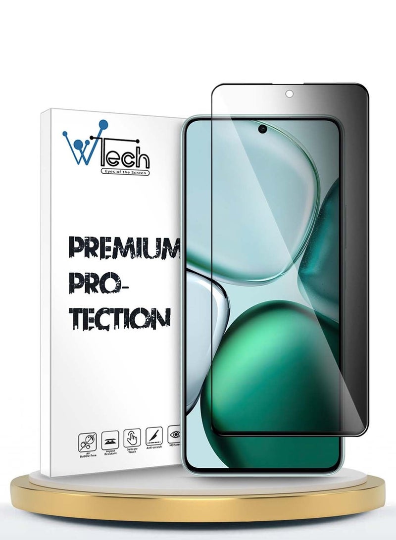 دبليو تيك هونر X9c سمارت 5 جي 2024 بريميوم E2E Series حماية كاملة الغراء بغطاء كامل واقي شاشة من الزجاج المقسى (MSGECP) - شفاف / أسود - Image 1